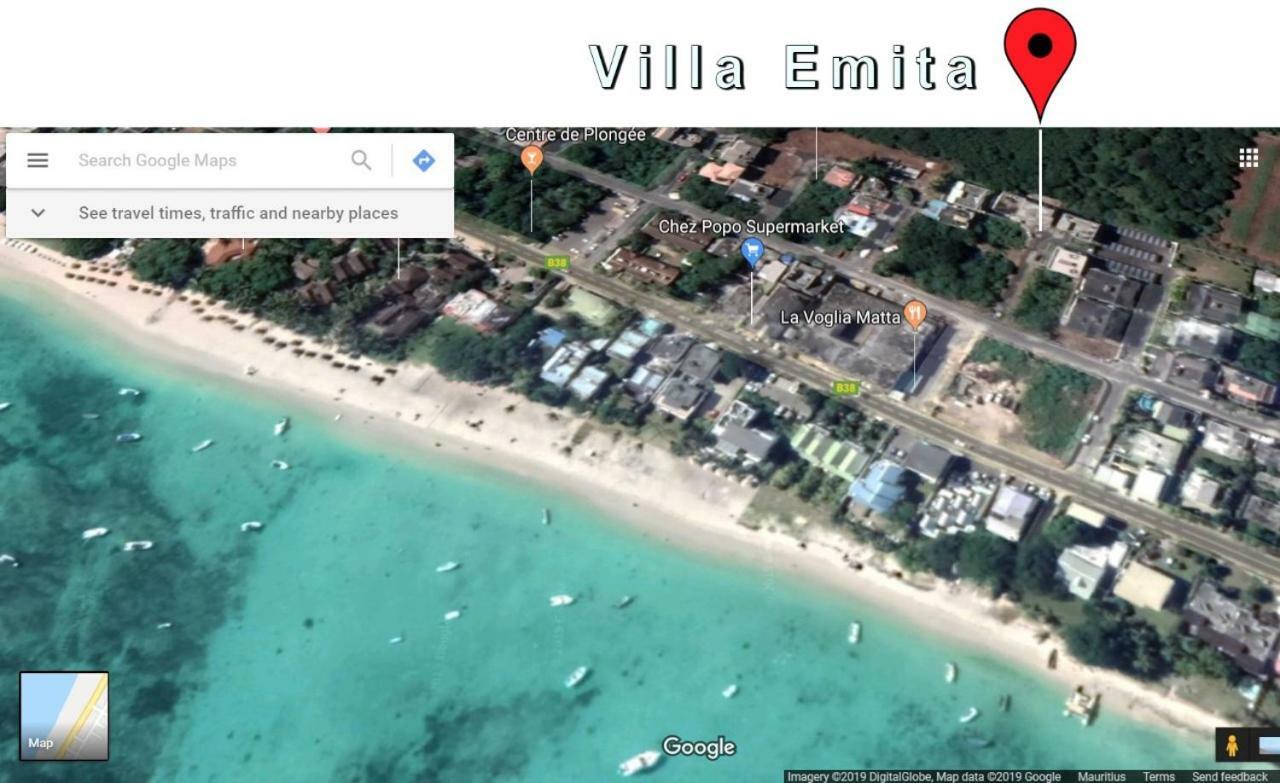 Villa Emita Trou Aux Biches Beach Appartement Dış mekan fotoğraf