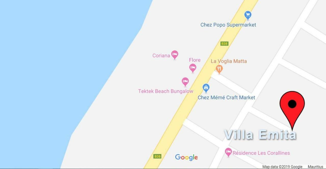 Villa Emita Trou Aux Biches Beach Appartement Dış mekan fotoğraf